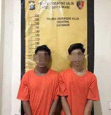 Dua Pelaku Bobol Rumah Warga di Pulau Burung Ditangkap Tim Opsnal Polsek Pulau Burung